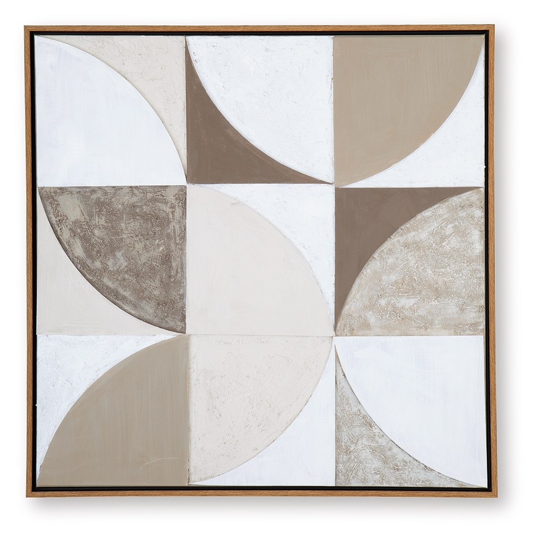 Harelman - Wall Art - Tan / Taupe / White - Image 5