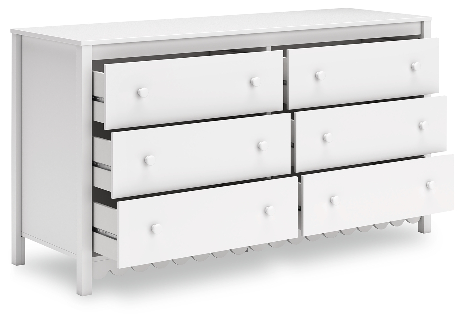 Hallityn - Six Drawer Dresser - White - Image 5