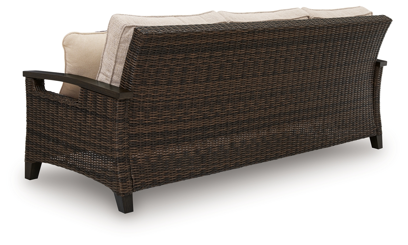Monterey Point - Sofa With Cushion - Dark Brown - Image 4