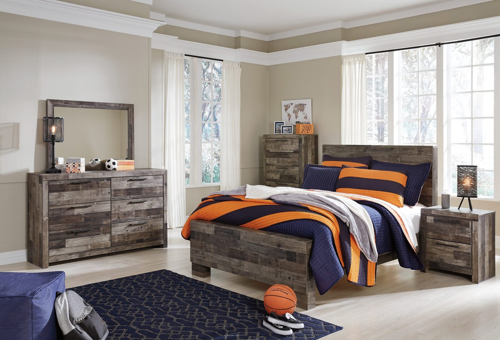 Derekson - Panel Bed - Image 32