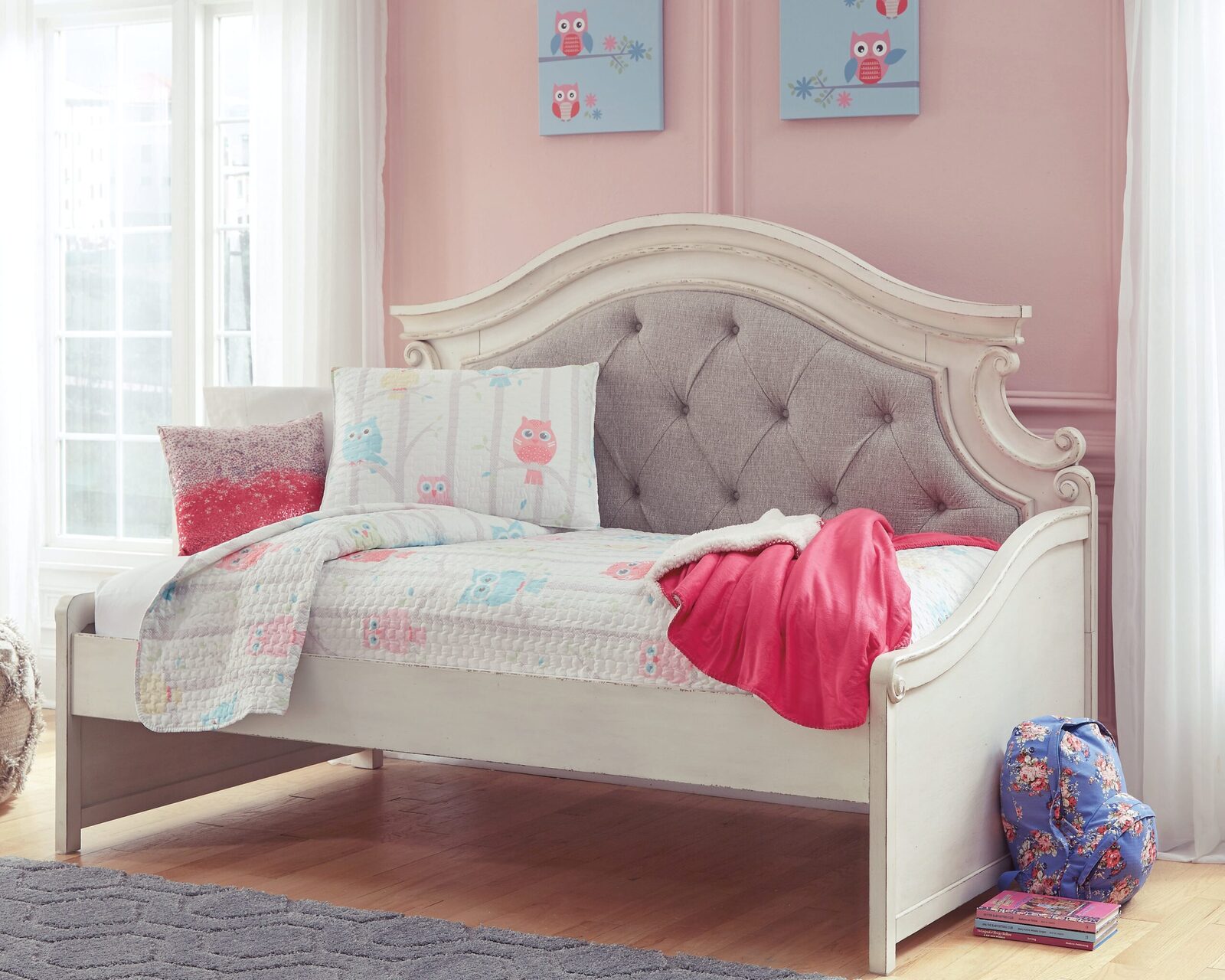 Realyn - Twin Day Bed - Chipped White - Image 6