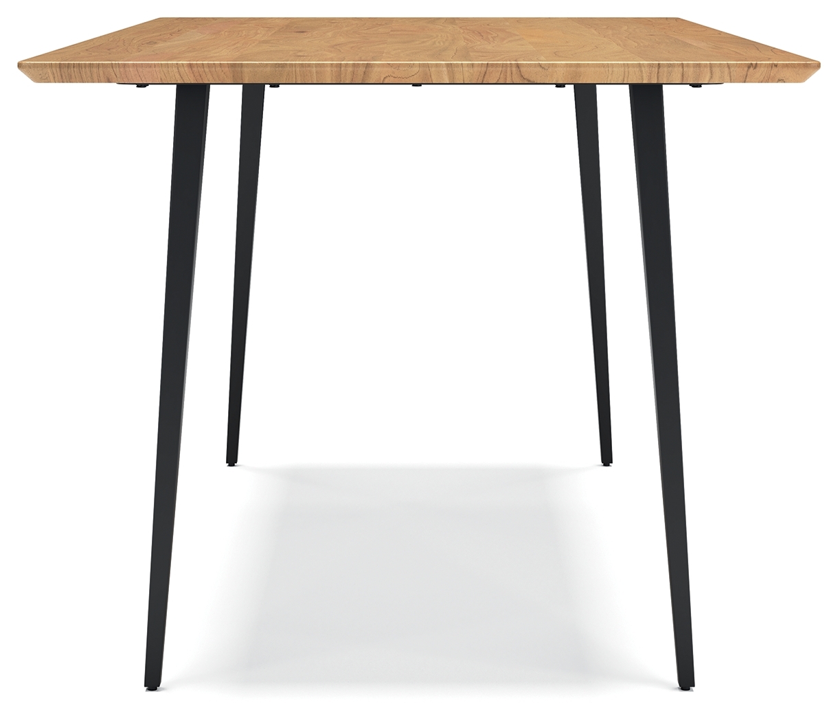 Gretlynn - Rectangular Dining Room Table - Black / Natural - Image 5