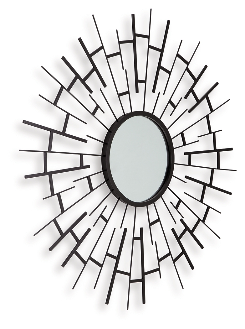 Garrenworth - Accent Mirror - Black - Image 3