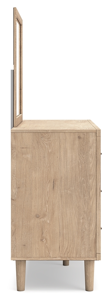Cielden - Dresser And Mirror - Two-Tone - Image 8