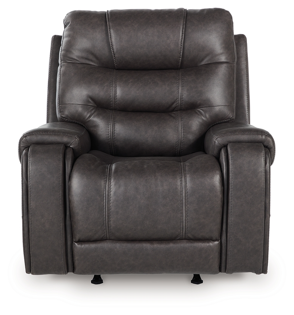 Femley - Rocker Recliner - Smoke - Image 4