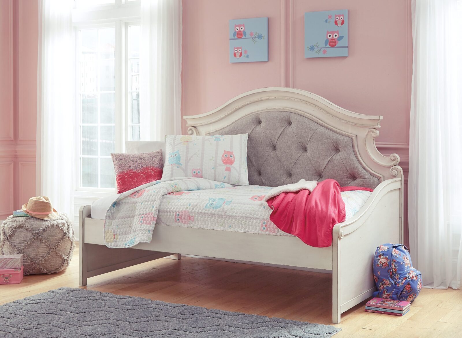 Realyn - Twin Day Bed - Chipped White - Image 9