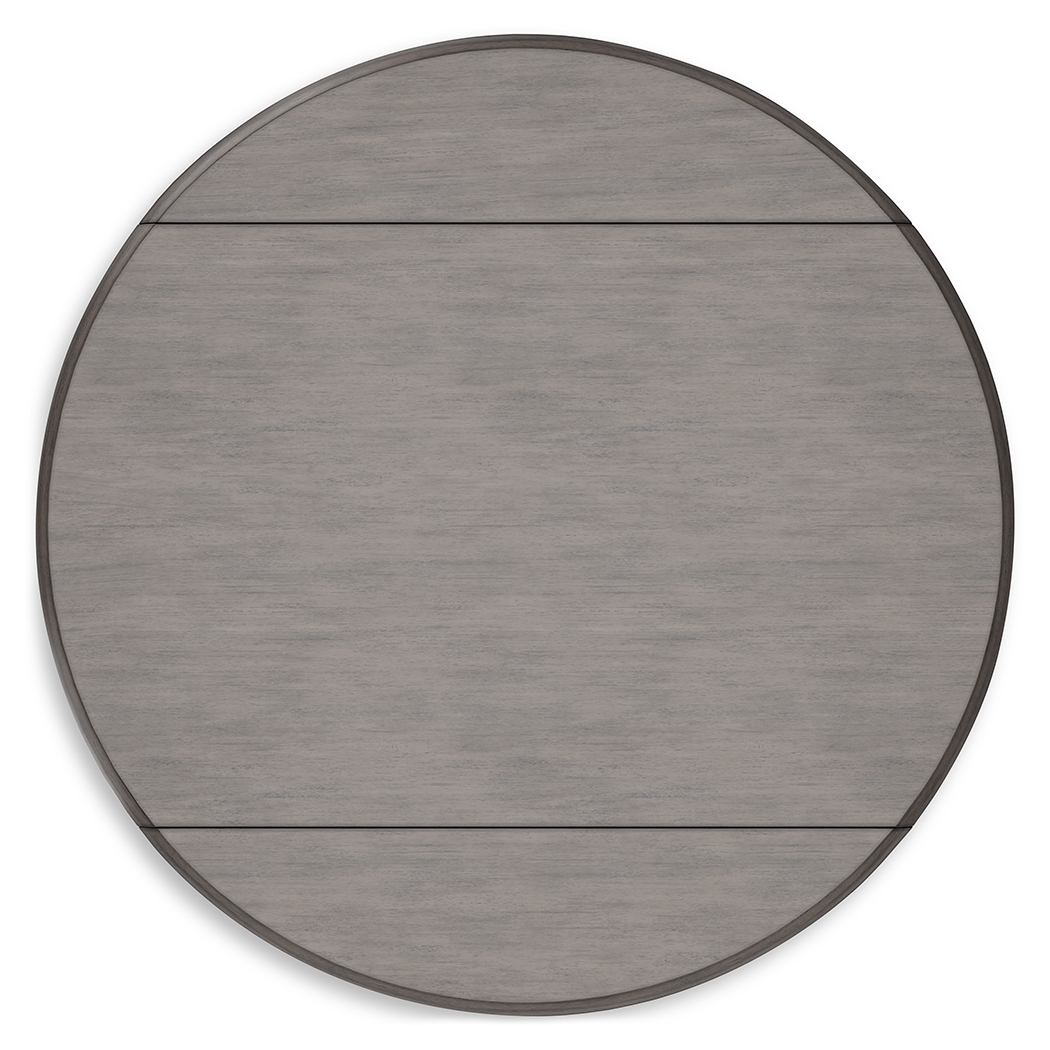 Shullden - 5 Pc. - Drop Leaf Table, 4 Side Chairs - Gray - Image 5