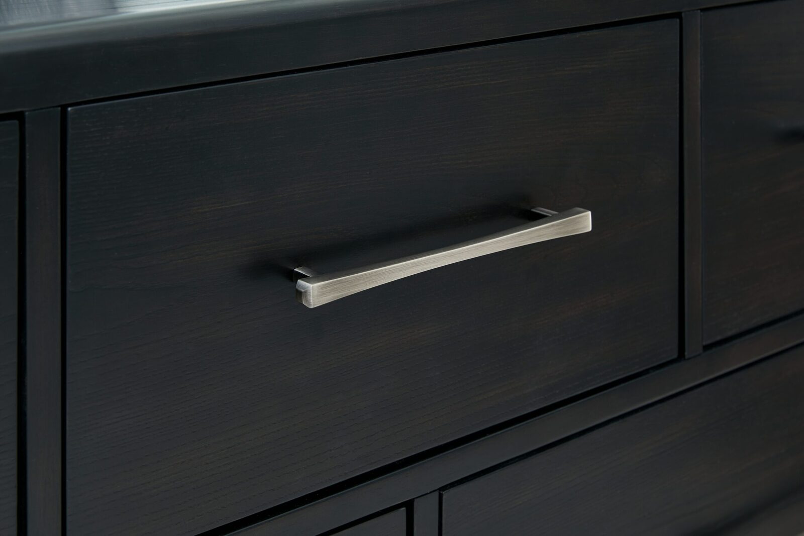Rowanbeck - Dresser And Mirror - Black - Image 5