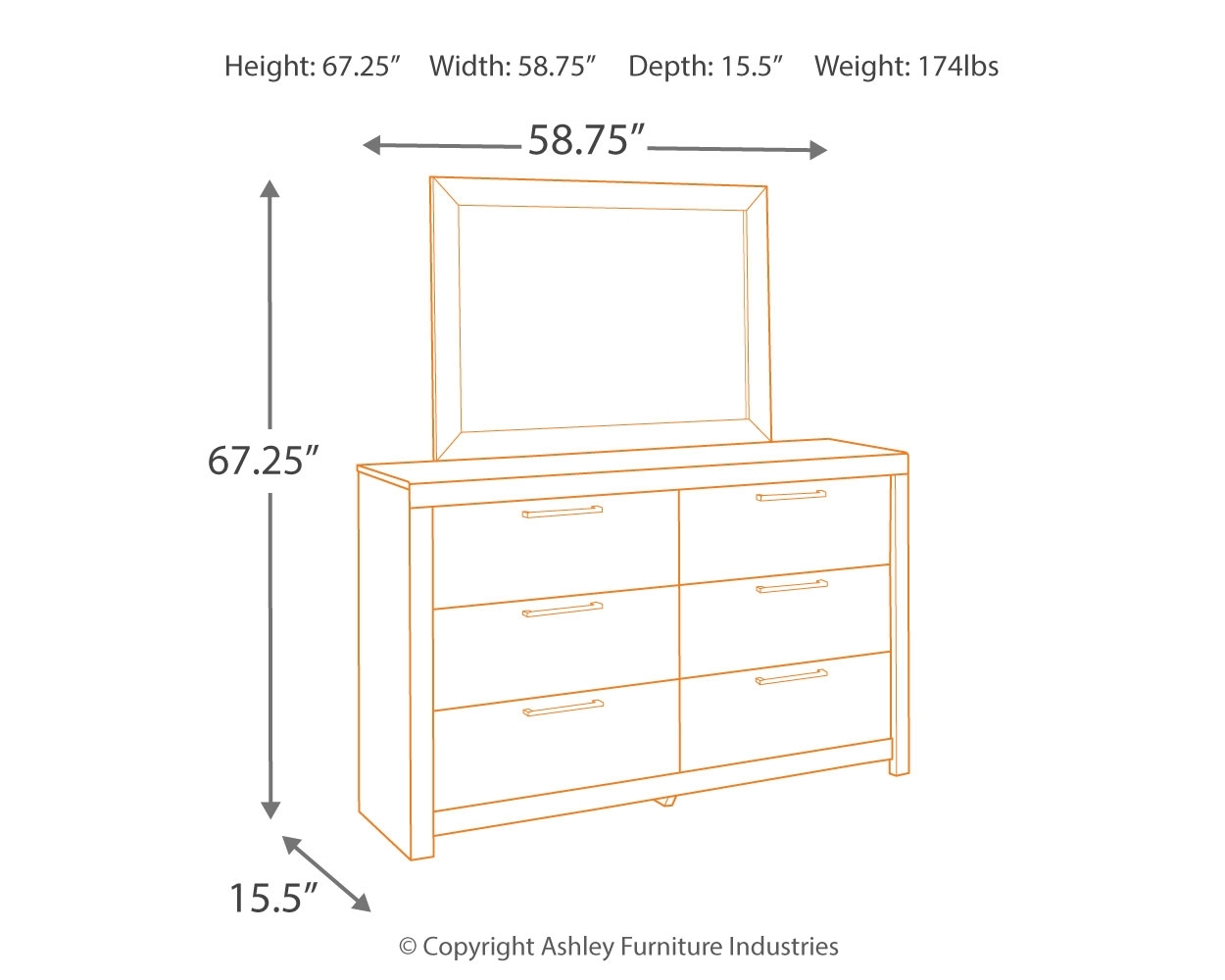 Derekson - Dresser - Image 9