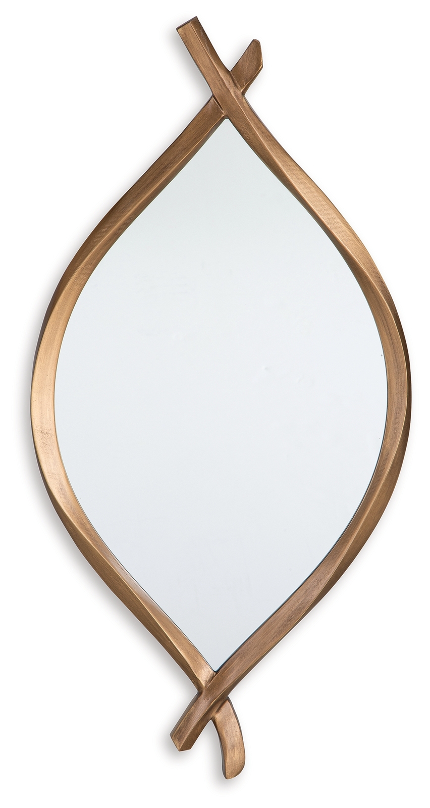 Bartner - Accent Mirror - Antique Gold Finish - Image 4