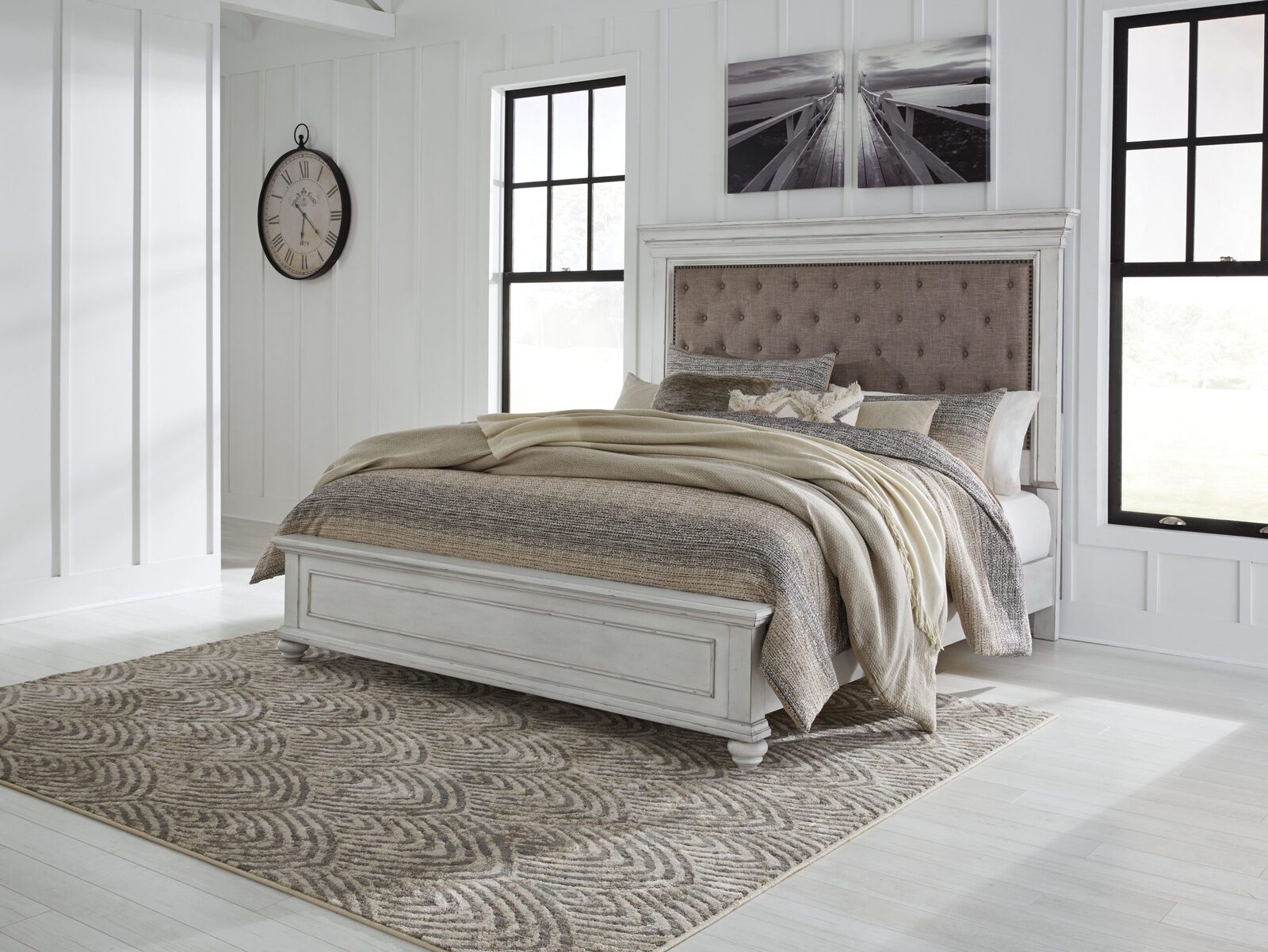 Kanwyn - Upholstered Panel Bed - Image 12
