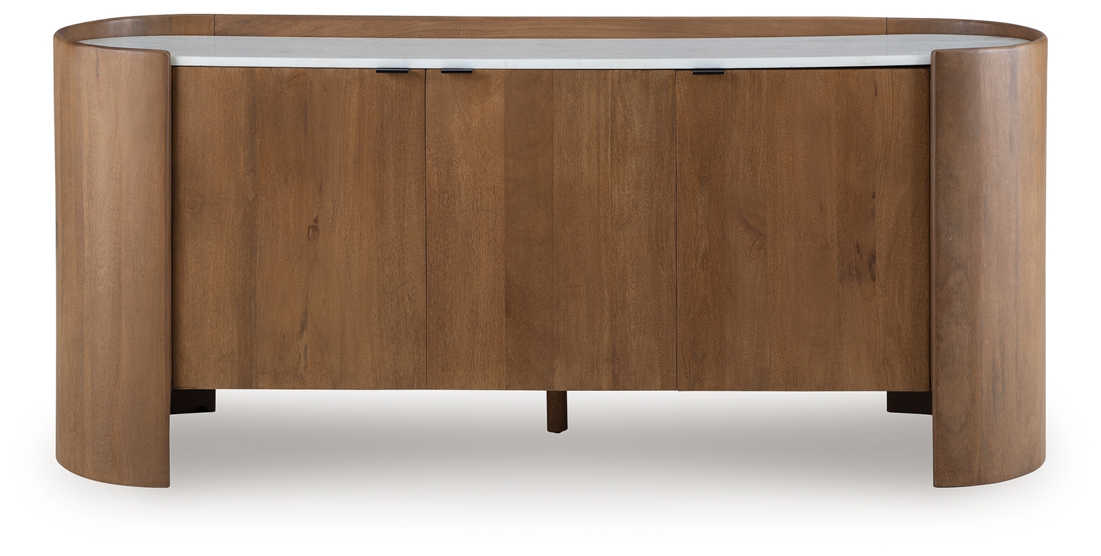 Fitzroy - Accent Cabinet - Brown / White - Image 4