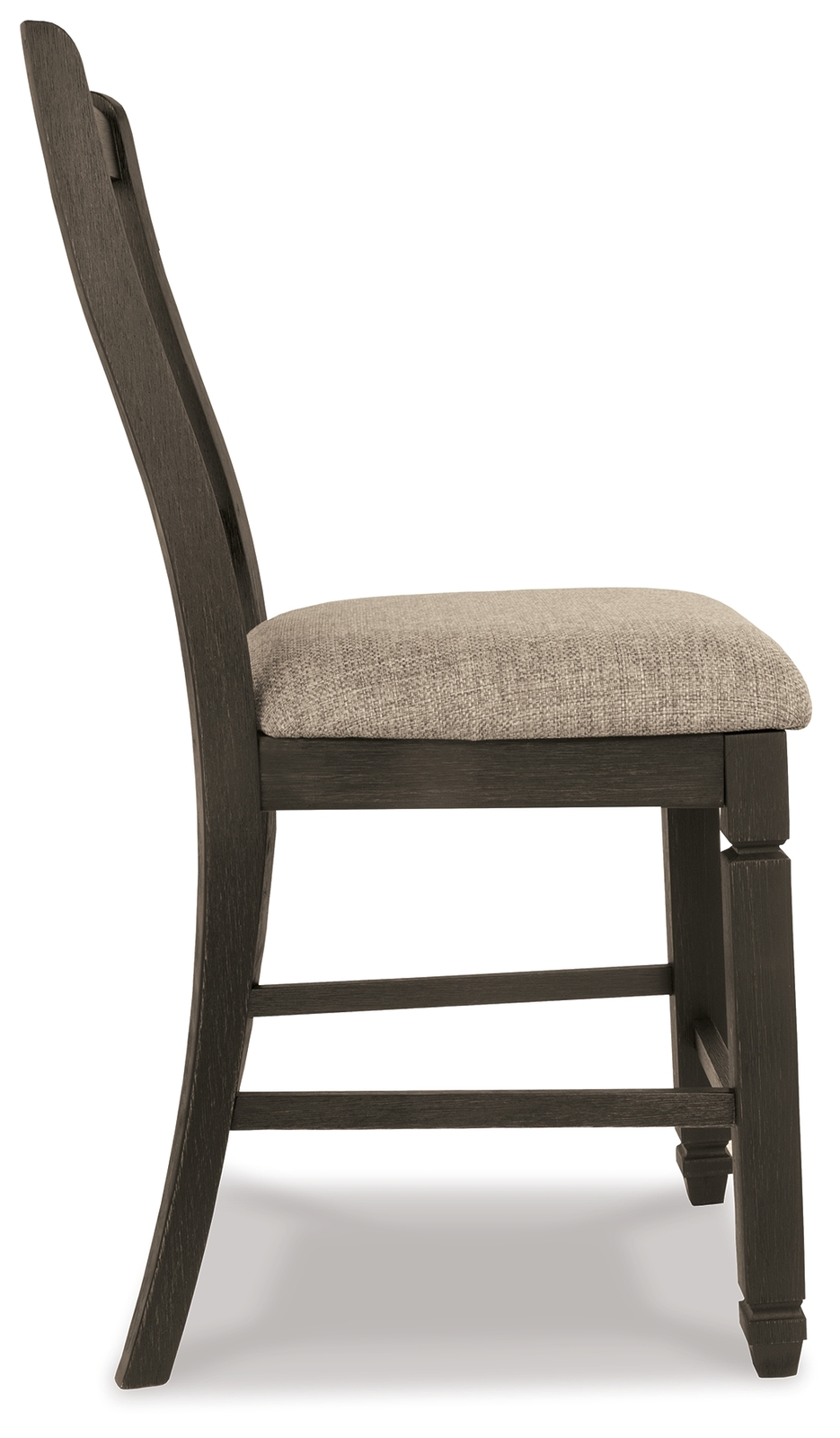 Tyler Creek - Upholstered Barstool (Set of 2) - Black / Grayish Brown - Image 6