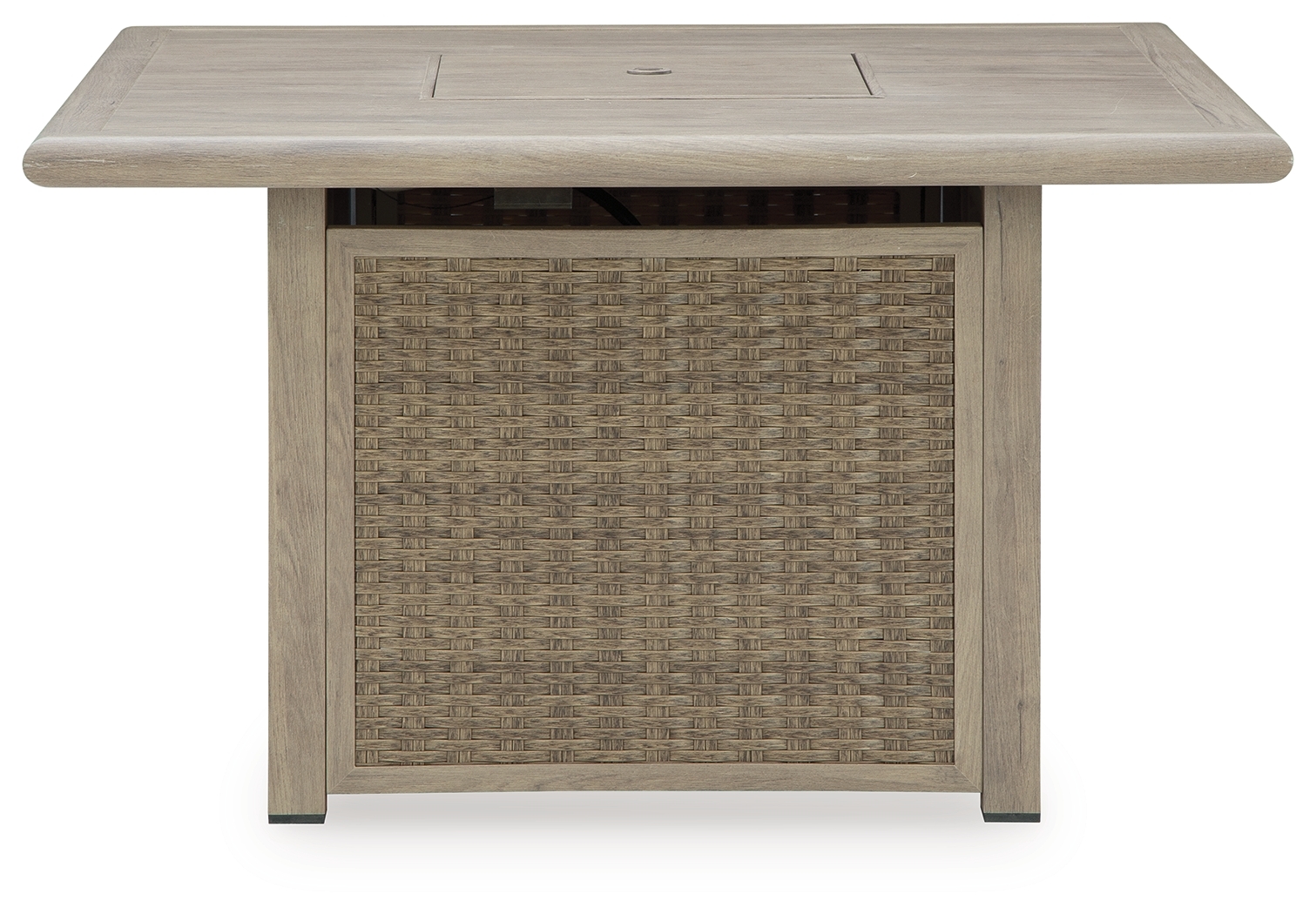 Cliff Trails - Square Fire Pit Table - Beige - Image 4