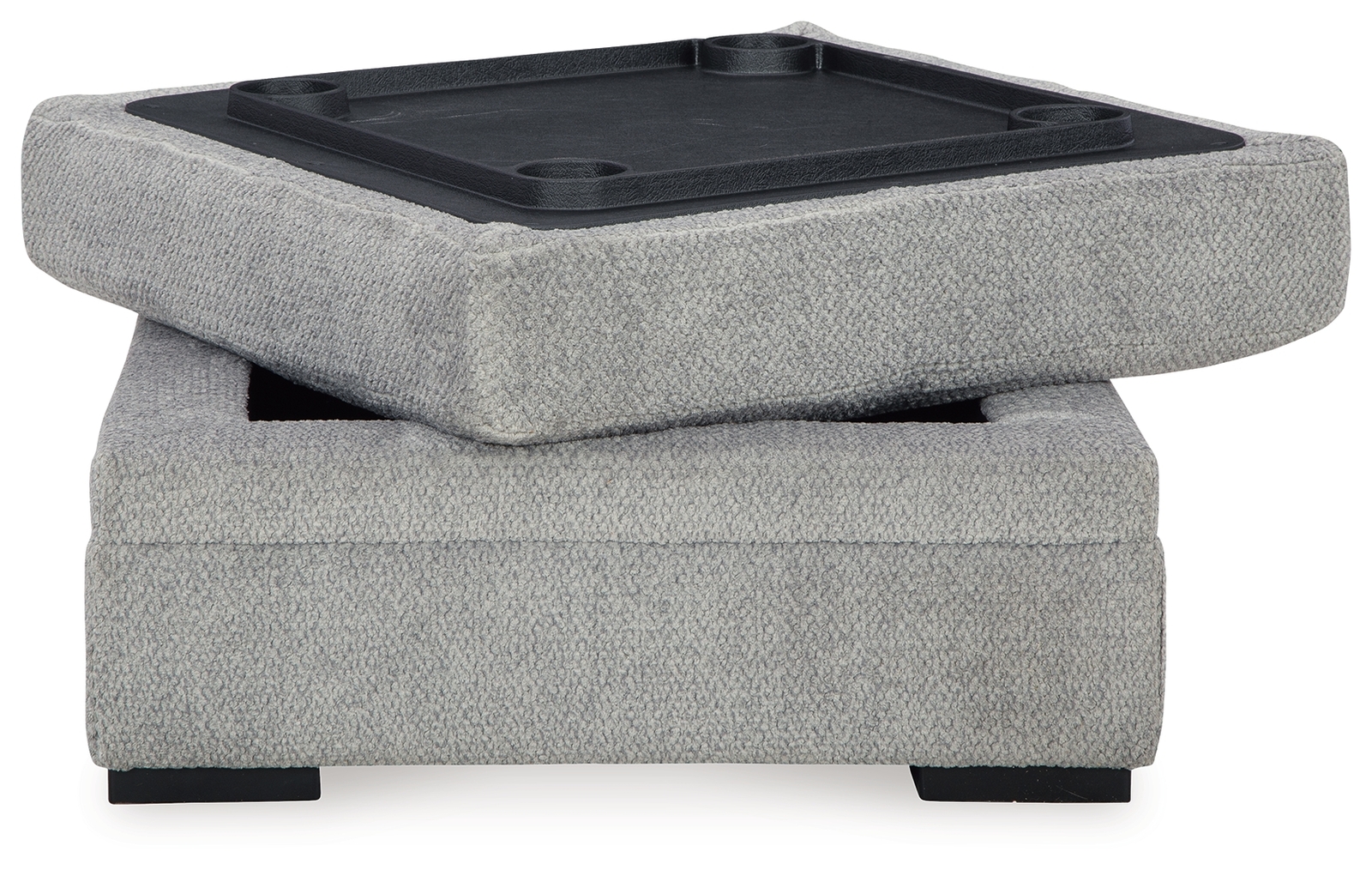 Casselbury - Ottoman With Storage - Cement - Image 4