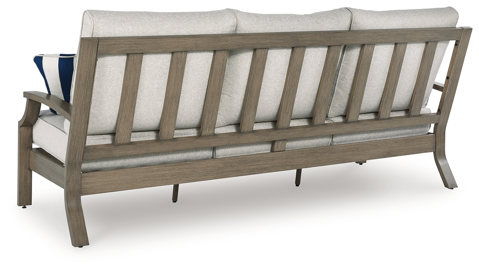 Rainier Ranch - Sofa With Cushion - Brown / Beige - Image 5