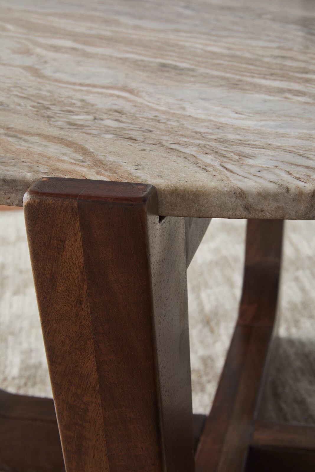 Tanidore - Round End Table - Warm Brown - Image 6