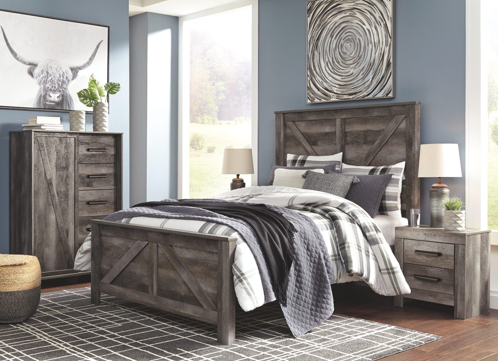 Wynnlow - Crossbuck Panel Bedroom Set - Image 3