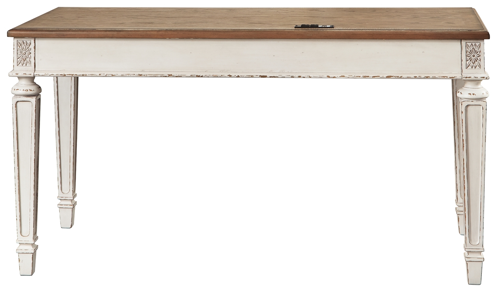 Realyn - Home Office Desk - Light Brown - Image 5