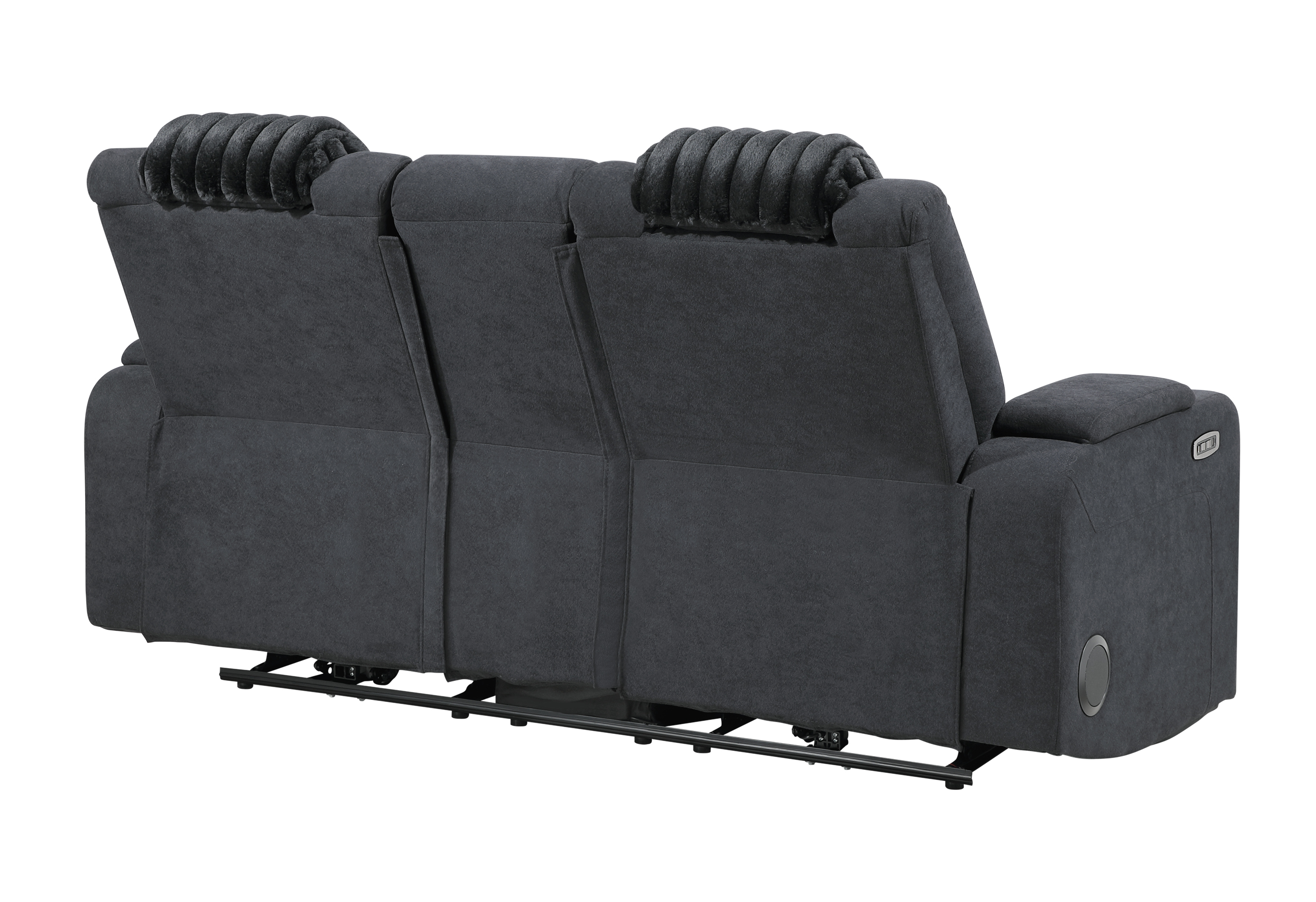 U8000 - Power Reclining Loveseat With Console, Power Headrest, LED Light, Bluetooth Speaker - Image 11