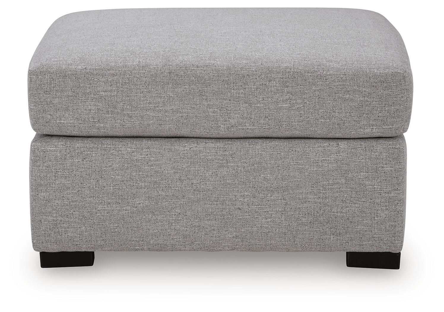 UrbanCrest - Oversized Accent Ottoman - Pewter - Image 3