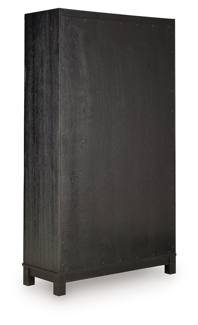 Christop - Accent Cabinet - Black / Brown - Image 5