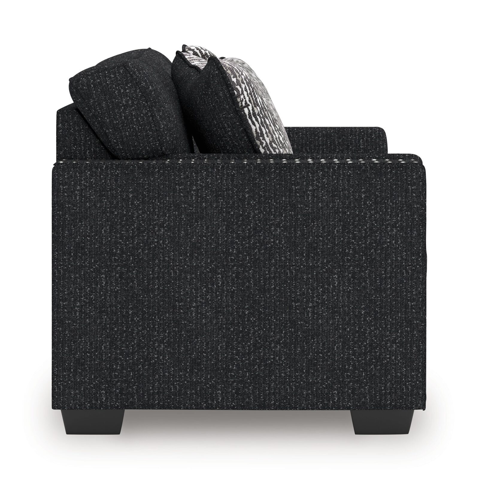 Jasmine Peaks - Loveseat - Coal - Image 5