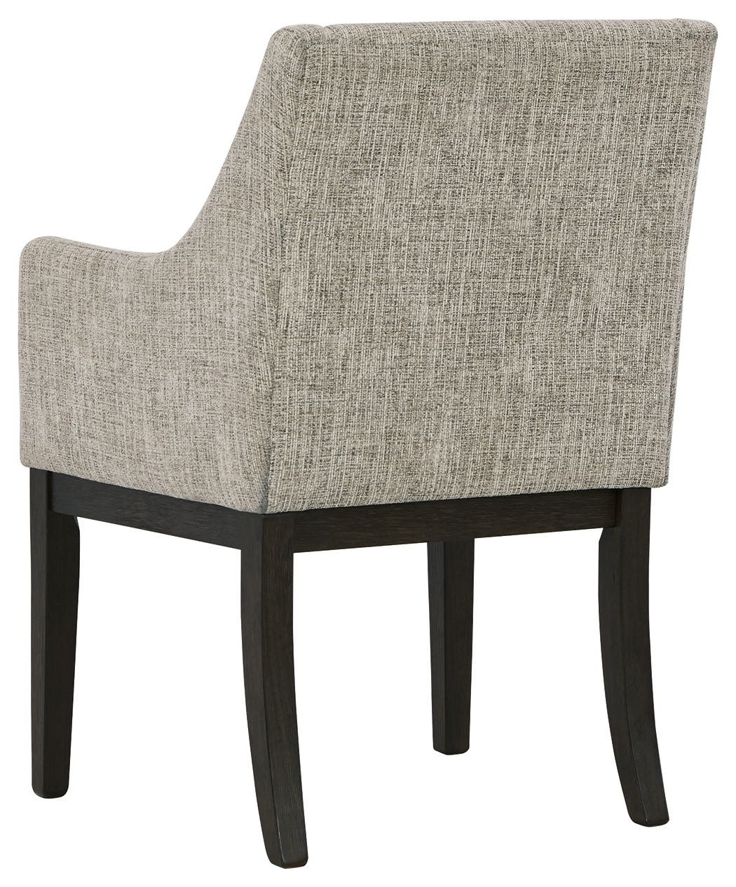 Burkhaus - Dining UPH Arm Chair (Set of 2) - Beige / Dark Brown - Image 6