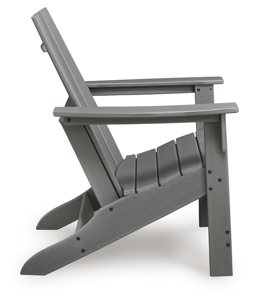 Cove Beach - Adirondack Chair - Gray - Image 4