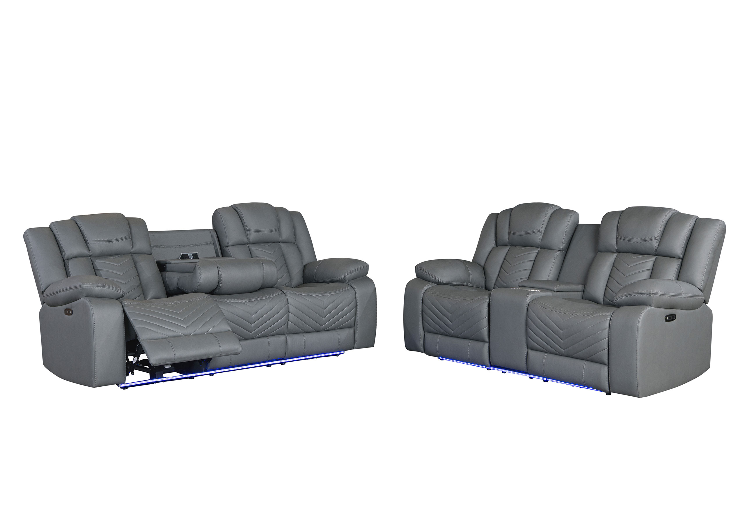 U7068 - Living Room Set - Gray - Image 5