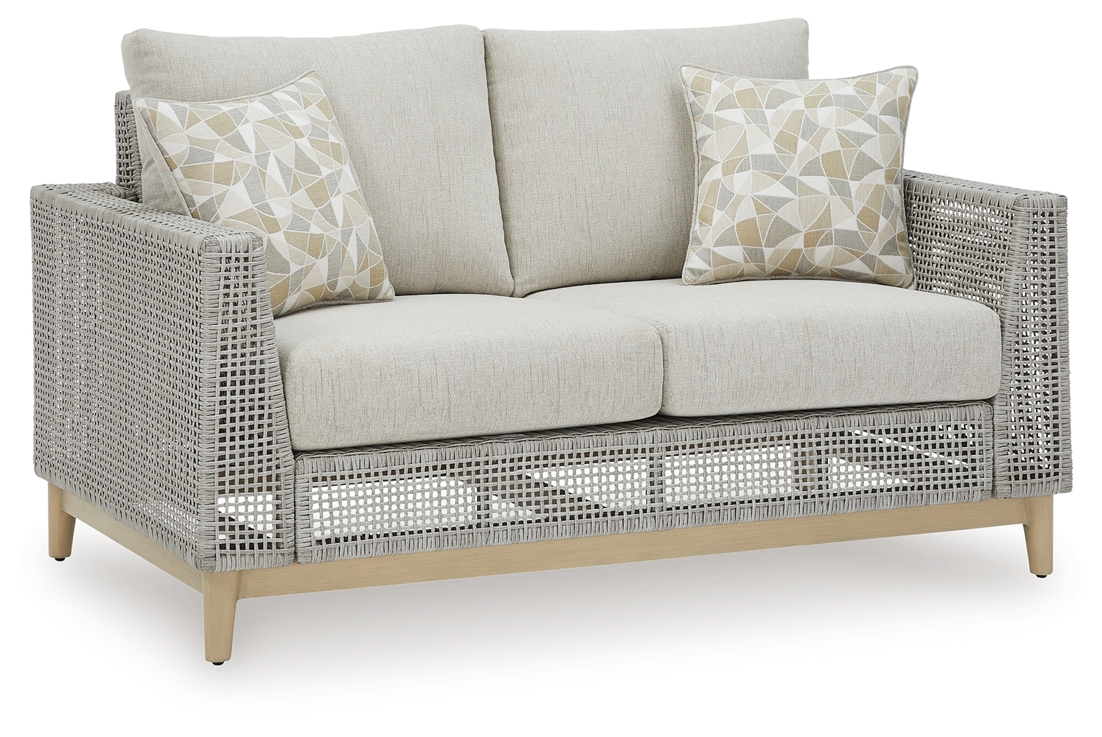 Seton Creek - 4 Pc. - Lounge Set - Gray - Image 6