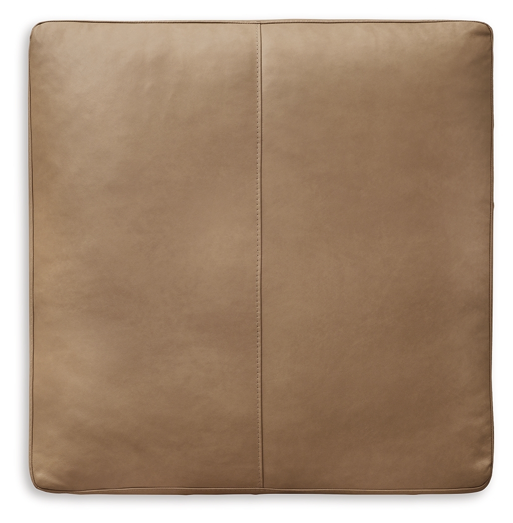 Bandon - Oversized Accent Ottoman - Toffee - Image 4