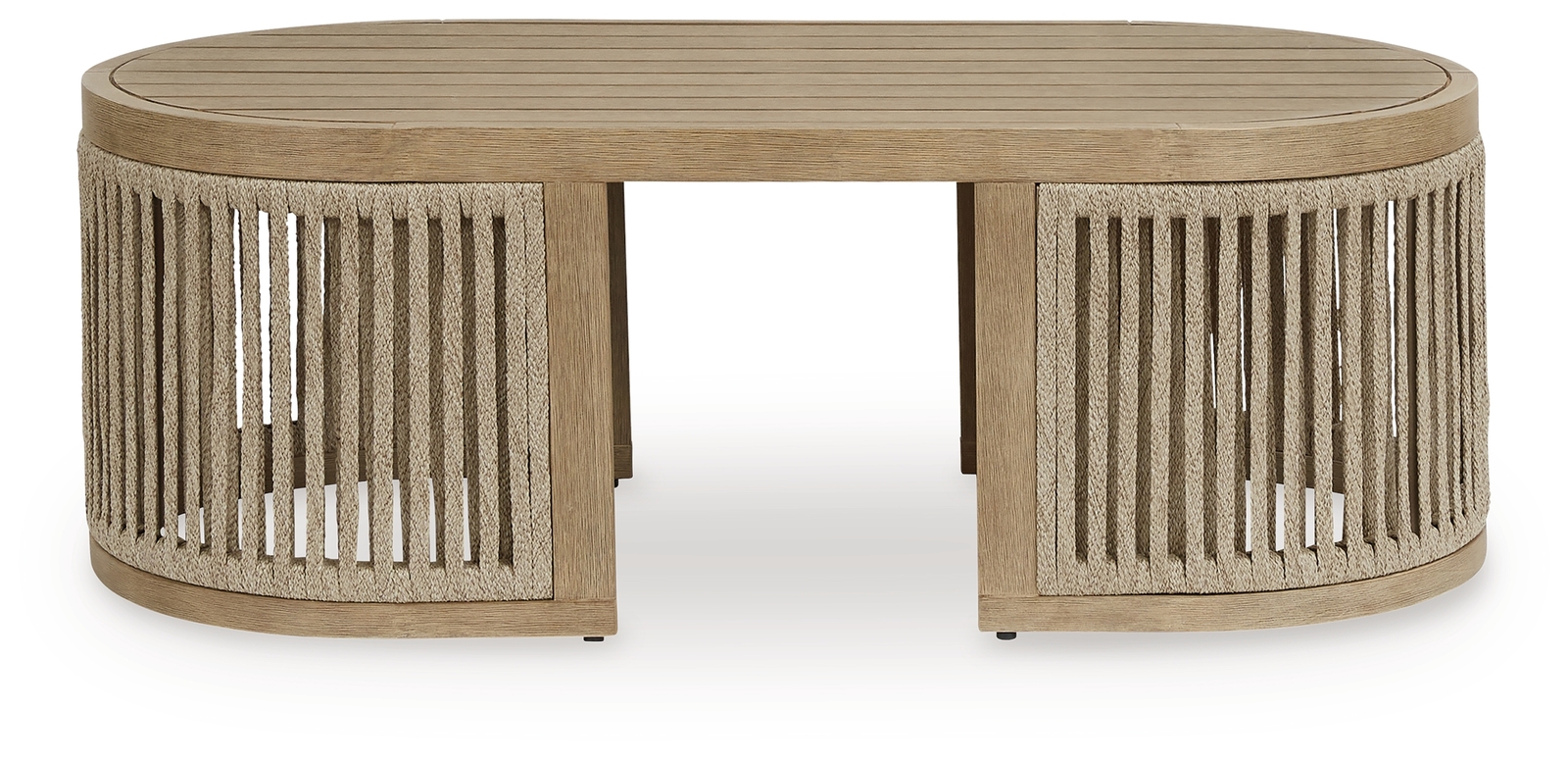 Serena Shores - Rectangular Cocktail Table - Beige - Image 3