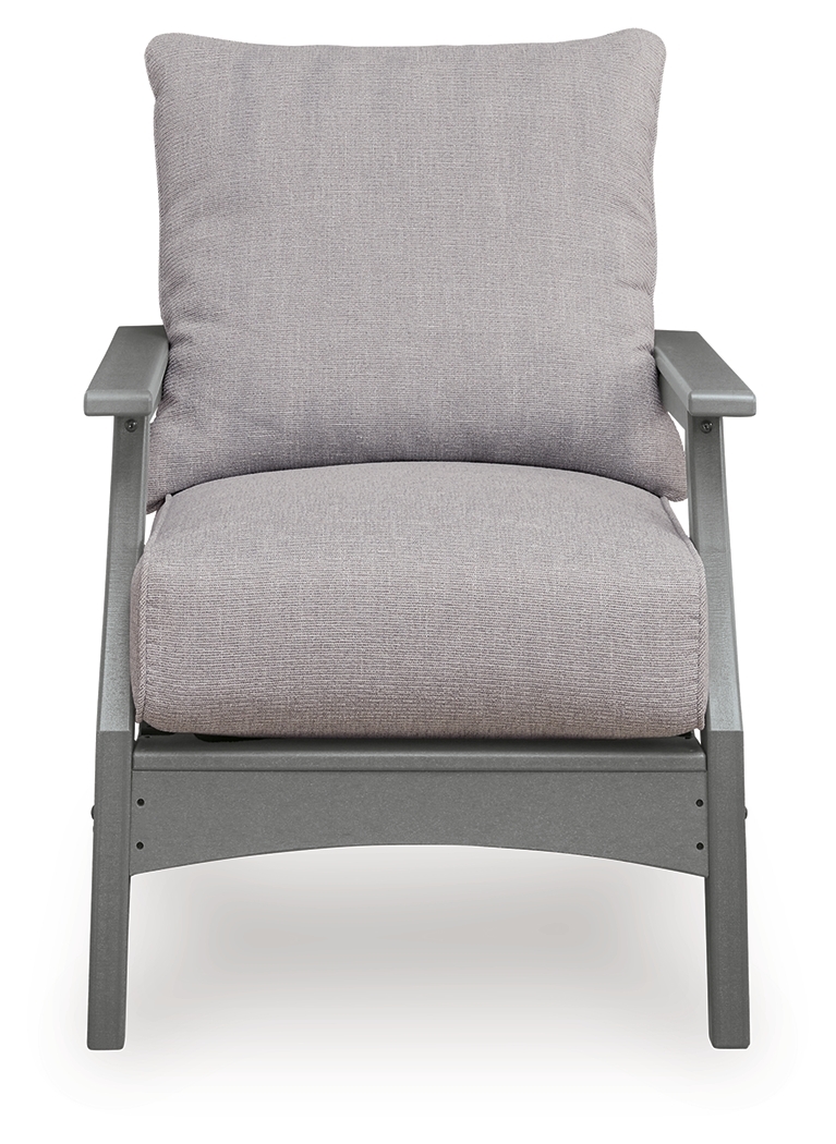 Cove Beach - Lounge Chair With Cushion (Set of 2) - Gray - Image 4