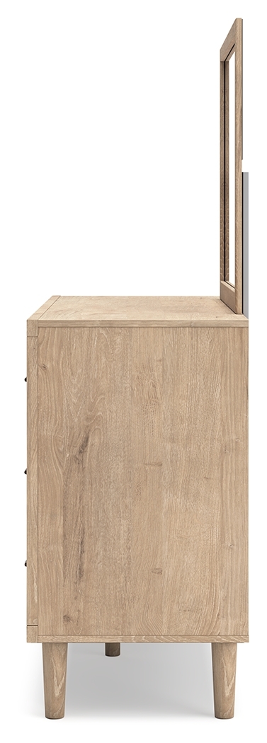 Cielden - Dresser And Mirror - Two-Tone - Image 7