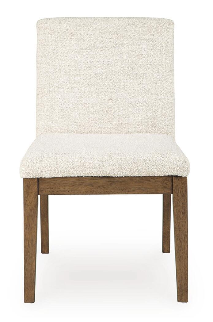 Marxmore - Dining Upholstered Side Chair (Set of 2) - Beige / Brown - Image 4