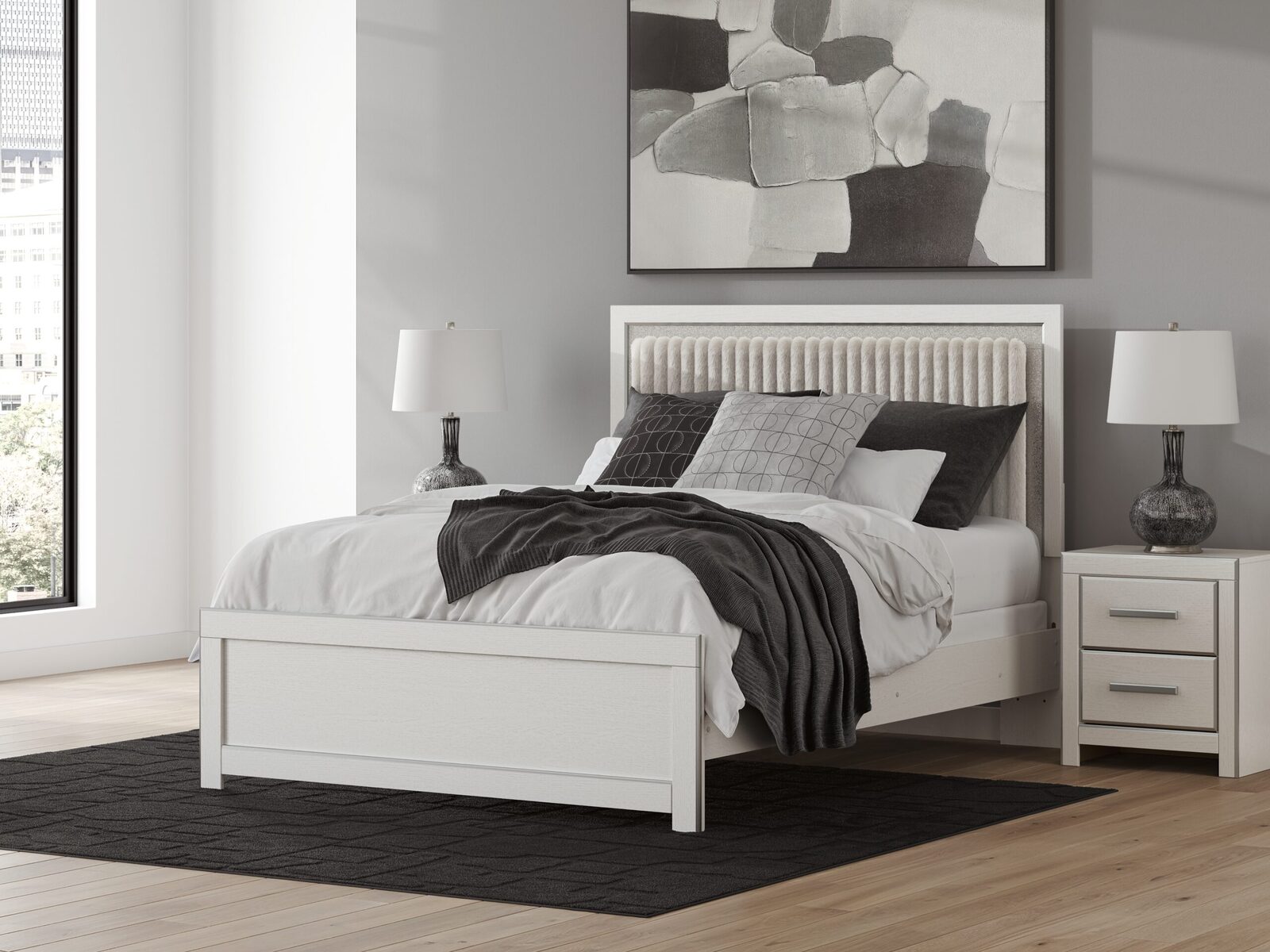 Zuraleus - Upholstered Panel Bed - Image 5