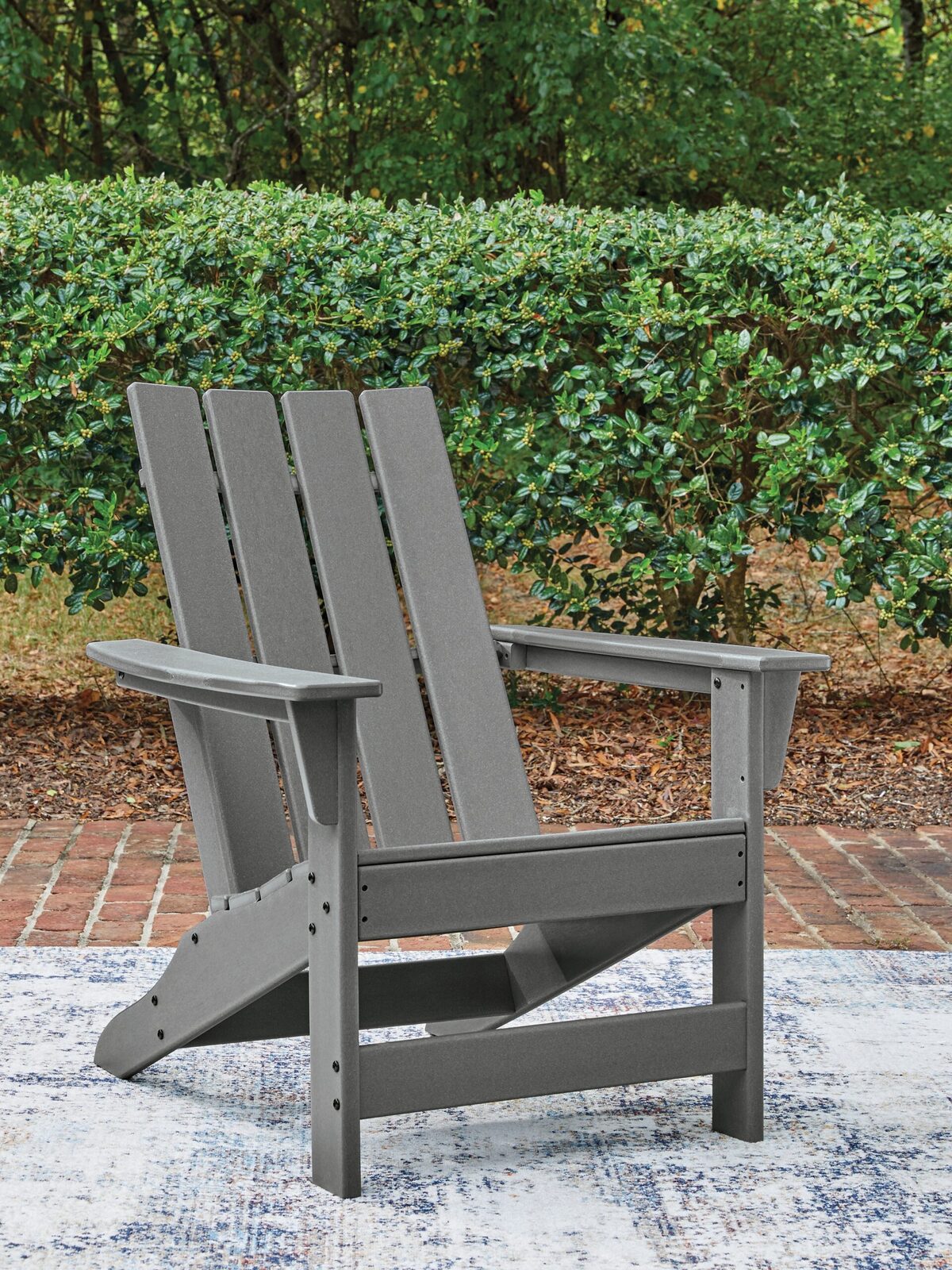 Cove Beach - Adirondack Chair - Gray - Image 2