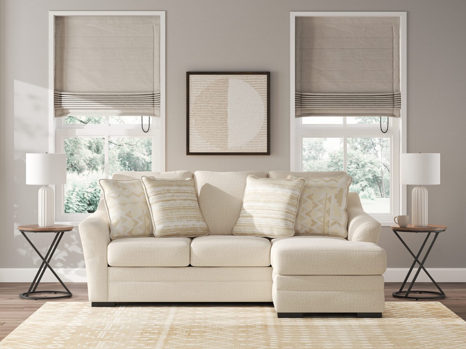 Lango - Sofa Chaise - Jute - Image 2