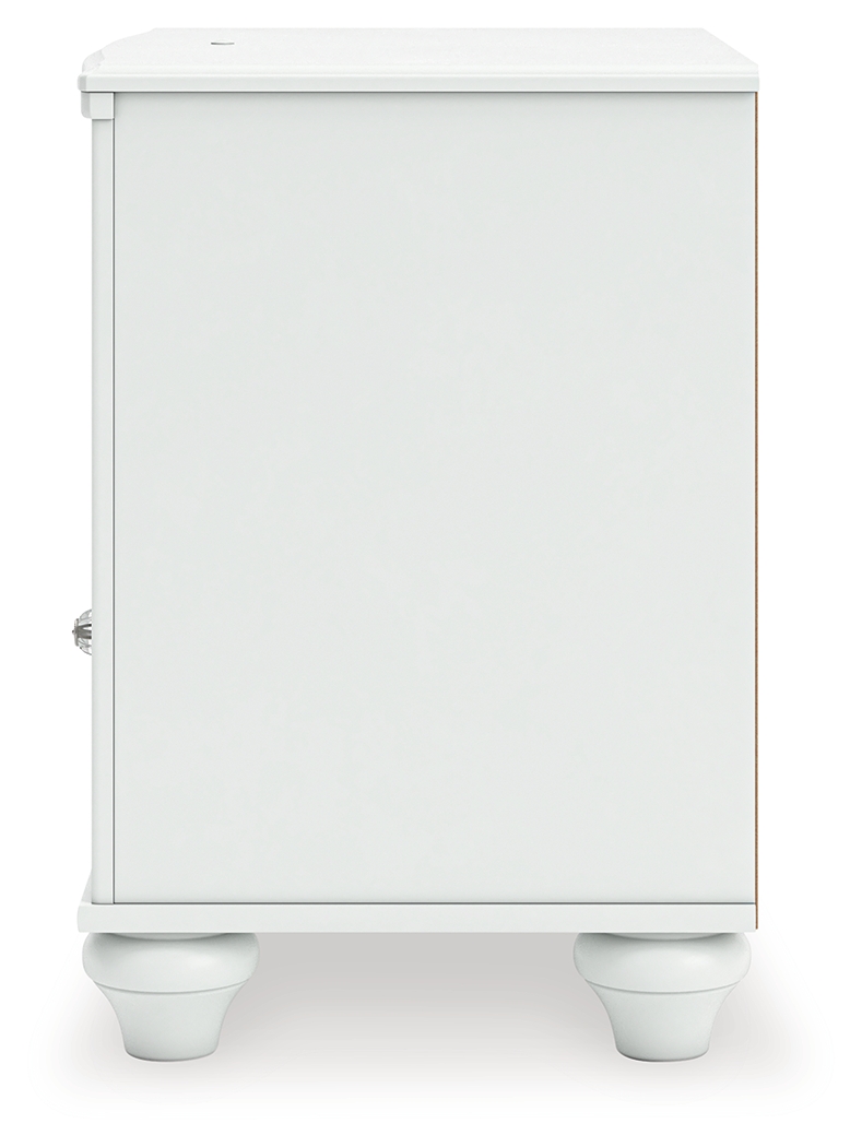 Kozlani - One Drawer Night Stand - White - Image 11