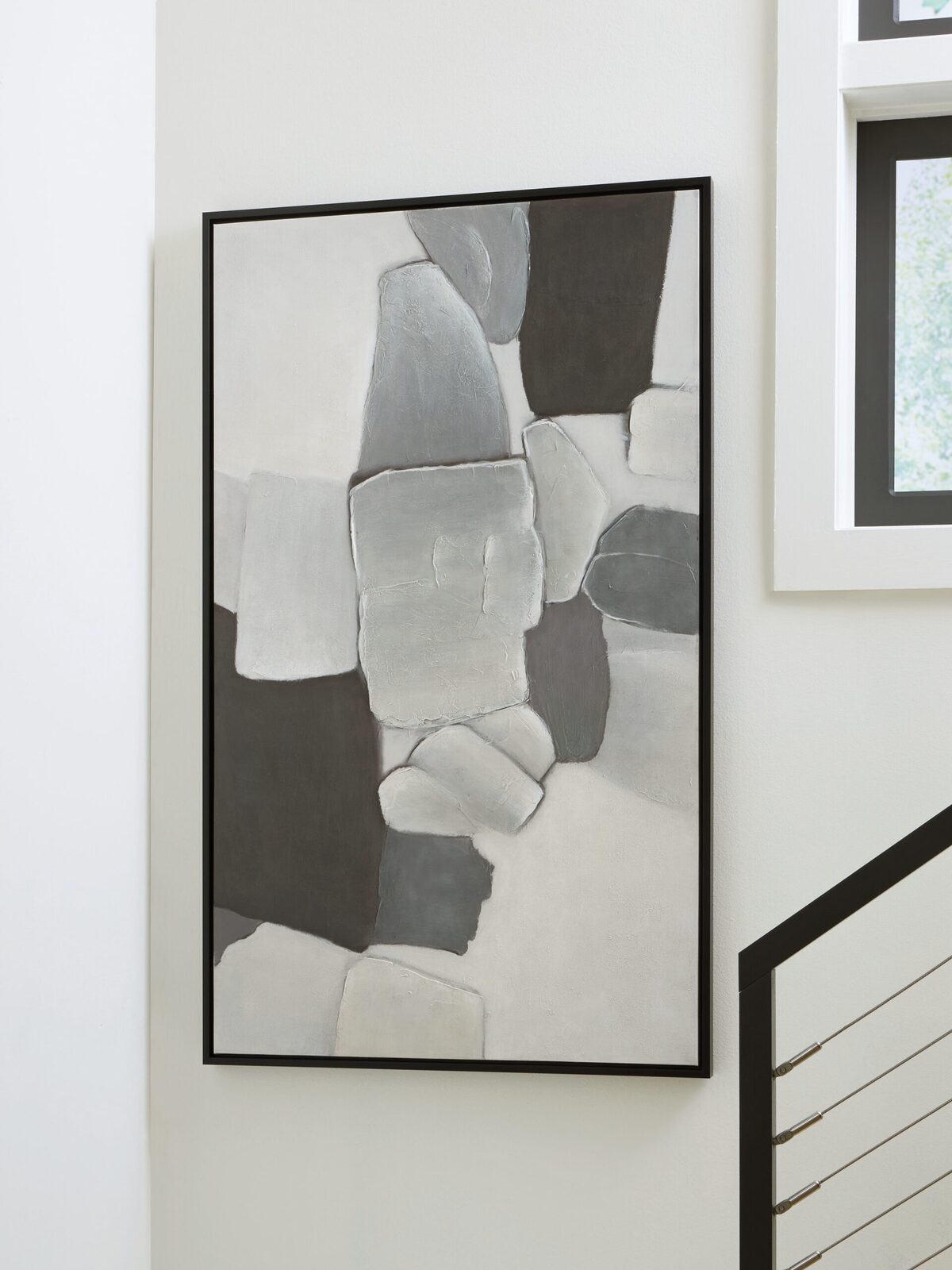 Adilson - Wall Art - White / Gray / Black - Image 2