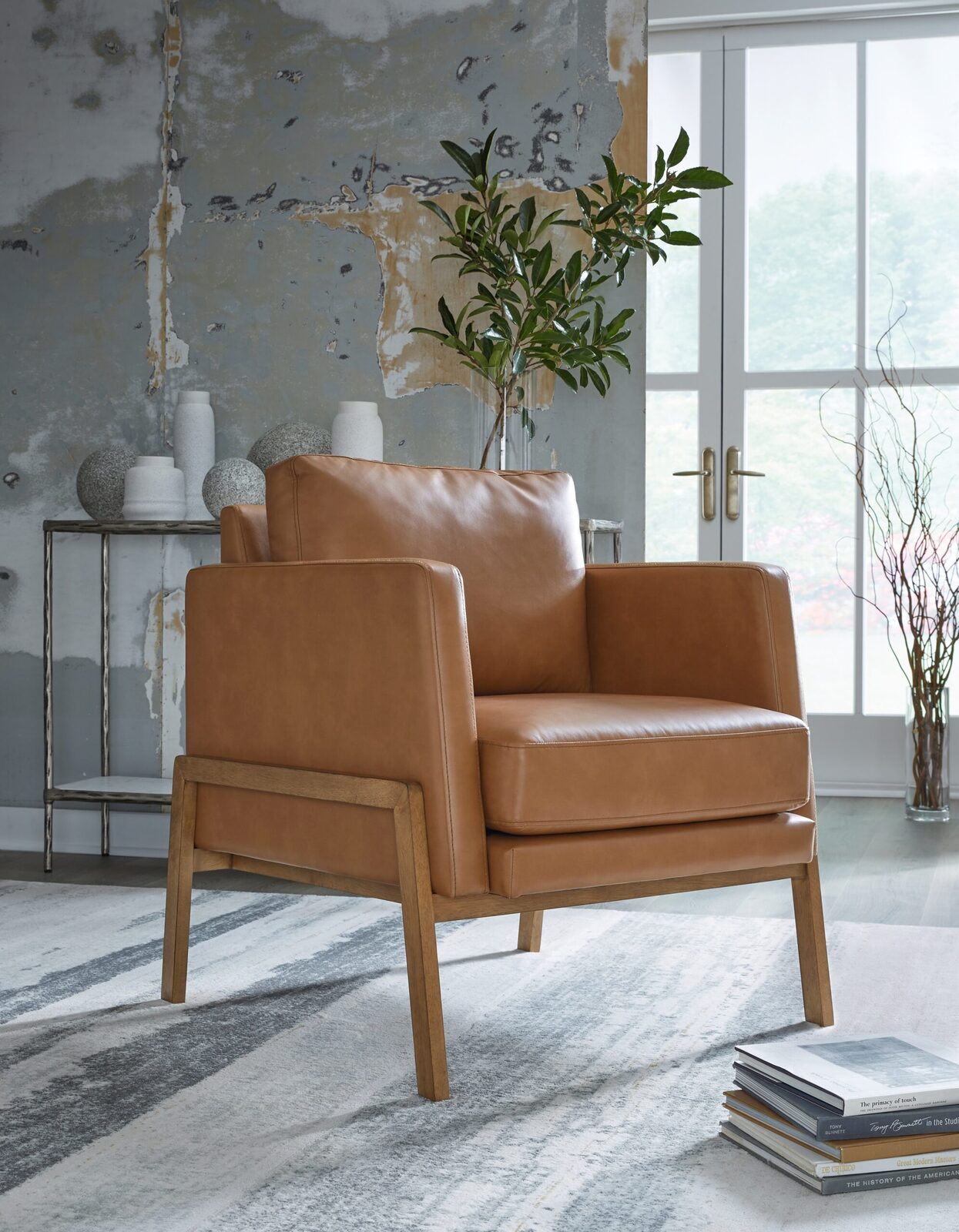 Numund - Accent Chair - Caramel - Image 2