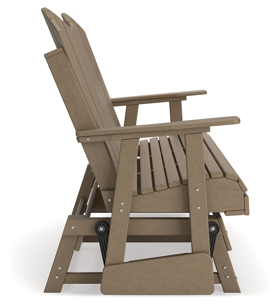 Hyland Wave - Glider Loveseat - Image 17