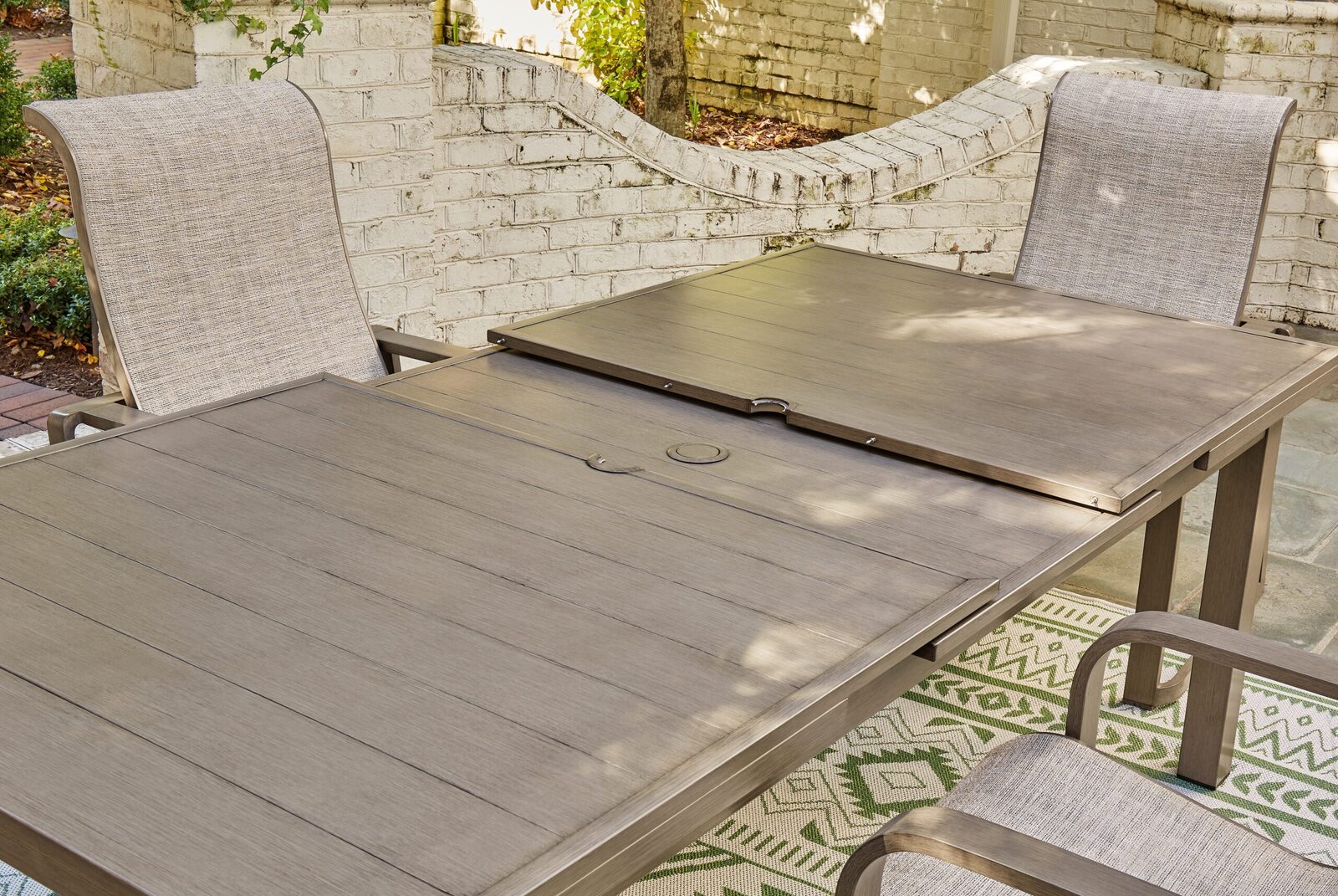 Beach Front - RECT Dining Room EXT Table - Beige - Image 9