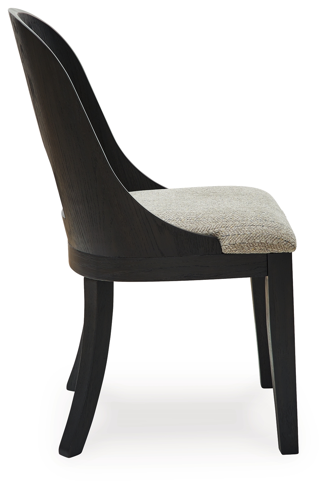 Rowanbeck - Dining Upholstered Side Chair (Set of 2) - Gray / Black - Image 5