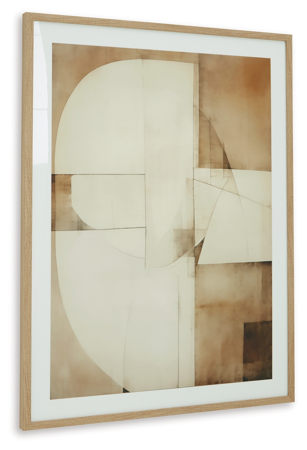 Corlain - Wall Art - Brown / Tan / White - Image 3