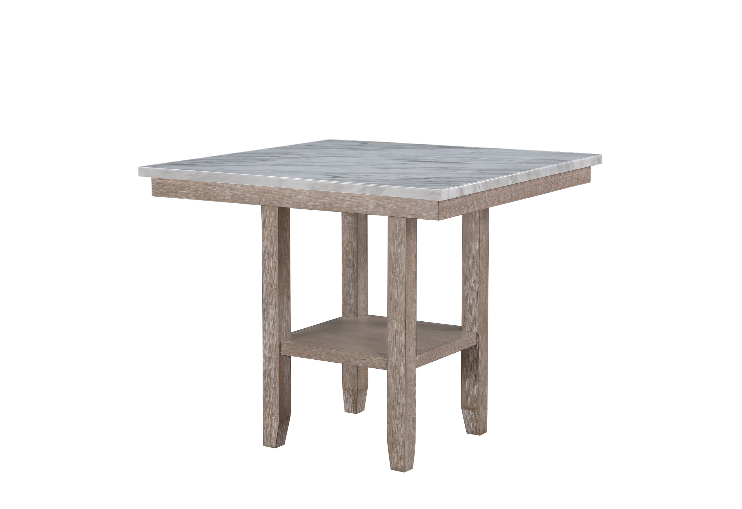 D4010 - Dining Room Set - Natural / White - Image 2