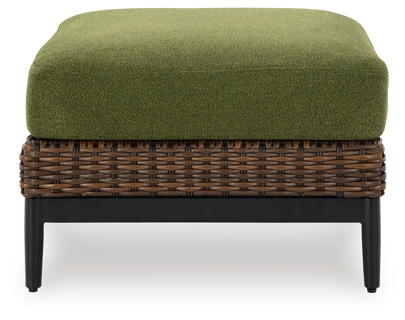 Horizon Hall - Ottoman With Cushion - Brown / Green - Image 4