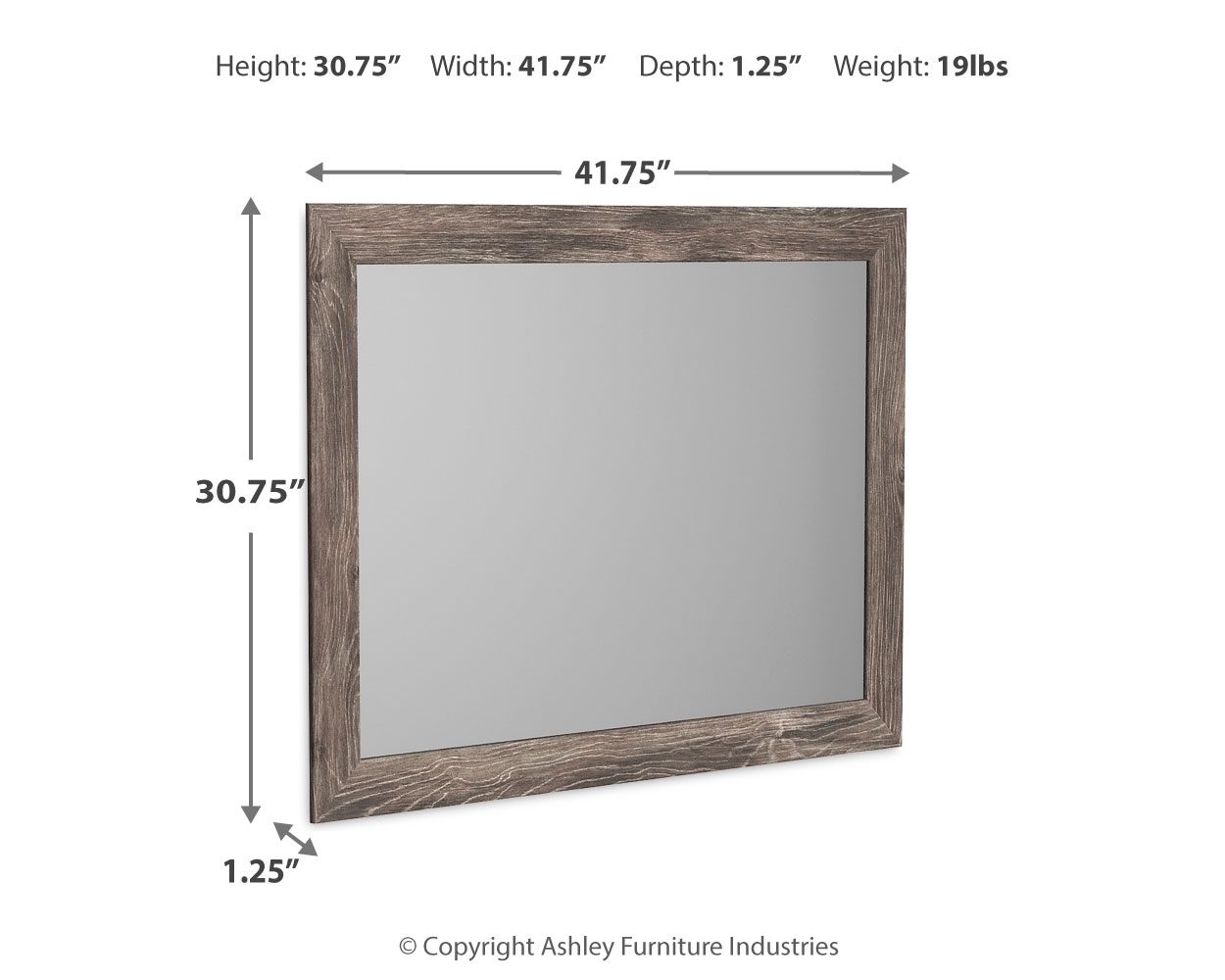 Ralinksi - Bedroom Mirror - Gray - Image 3