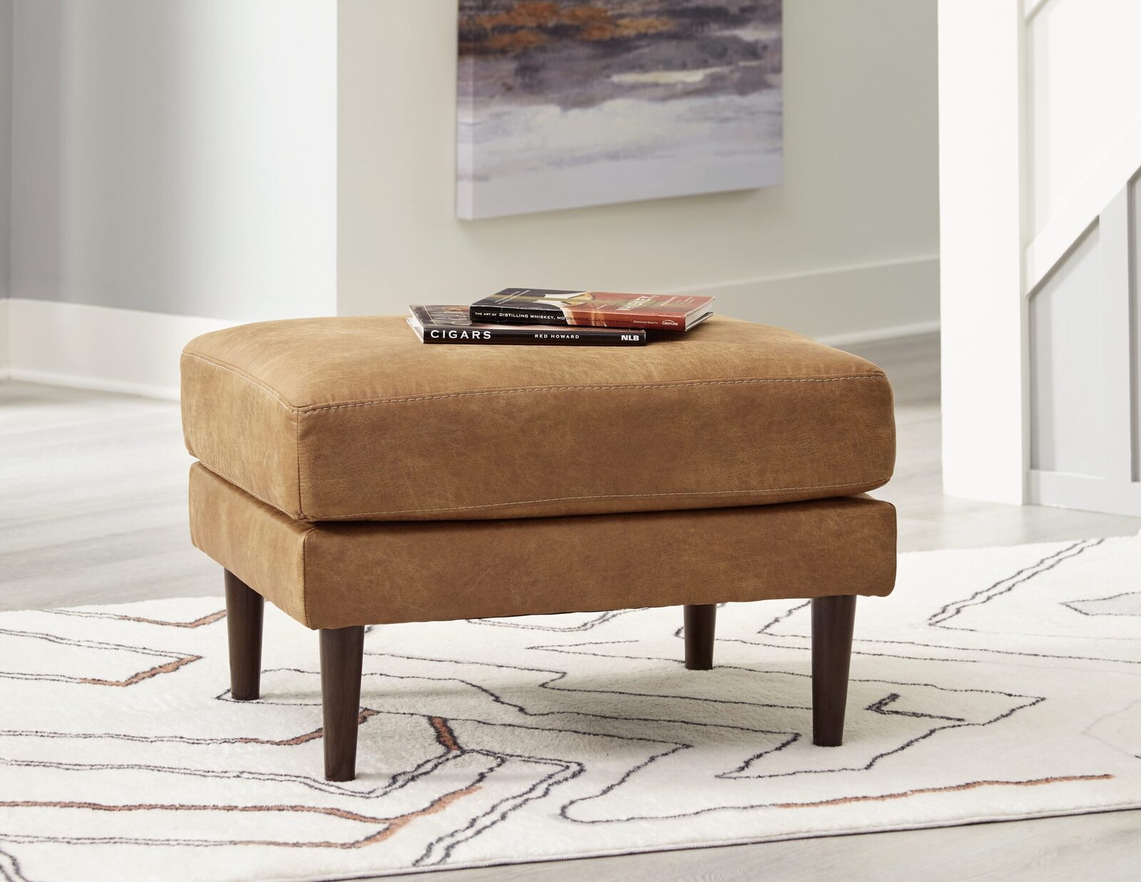 Telora - Ottoman - Caramel - Image 2
